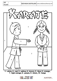 Rakama Göre Boyama Sayfaları 15